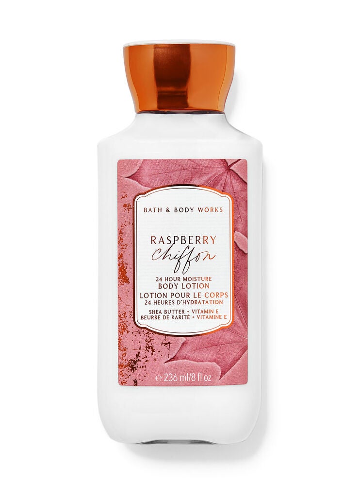 Raspberry Chiffon Super Smooth Body Lotion Bath and Body Works