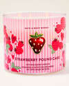 Strawberry Pound Cake 3-Wick Candle