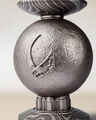 The Mandalorian Light-Up Pedestal 3-Wick Candle Holder