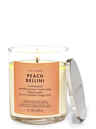 Peach Bellini Signature Single Wick Candle