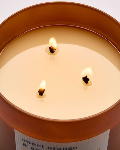 Sweet Orange & Agave 3-Wick Candle