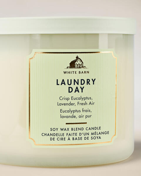 Chandelle à 3 mèches Laundry Day