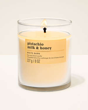 Pistachio Milk & Honey Single Wick Candle