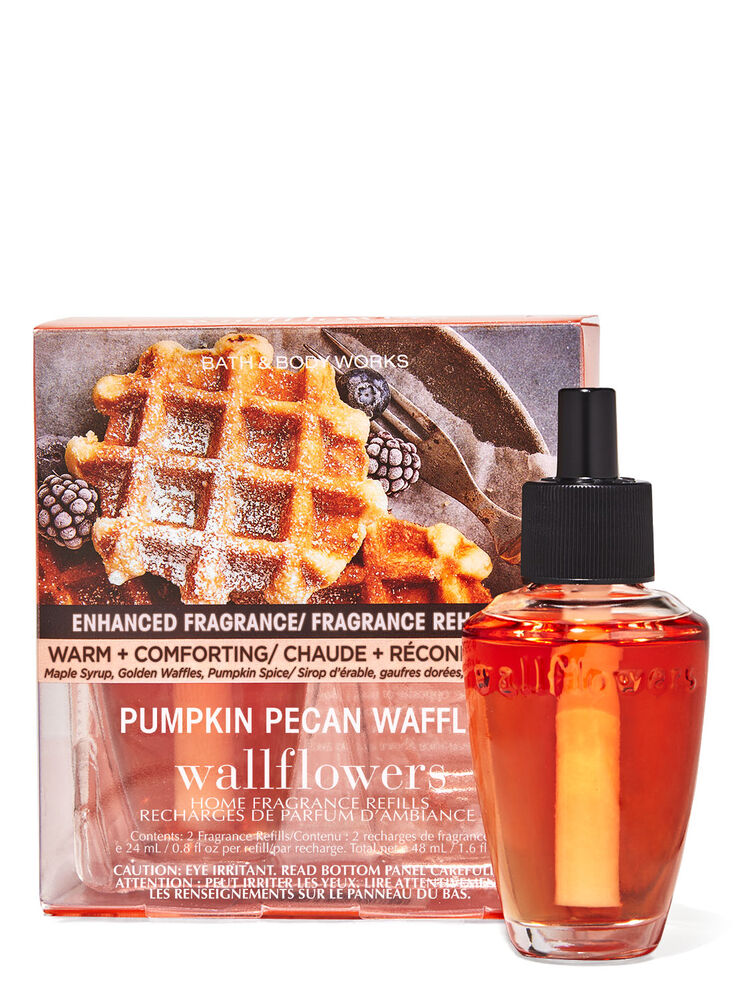 Pumpkin Pecan Waffles Wallflowers Fragrance Refills, 2-Pack