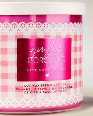 Gingham Gorgeous 3-Wick Candle