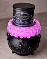 Light-up Colour-changing Cauldron Waterglobe 3-Wick Candle Holder