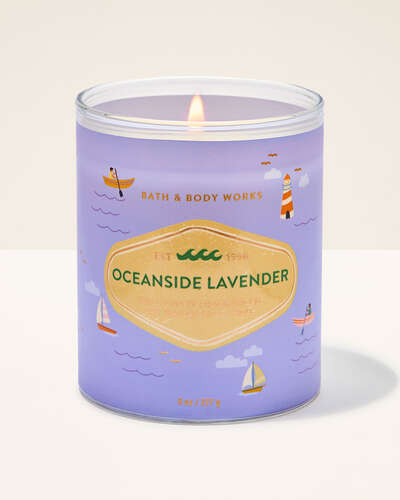 Oceanside Lavender Single Wick Candle