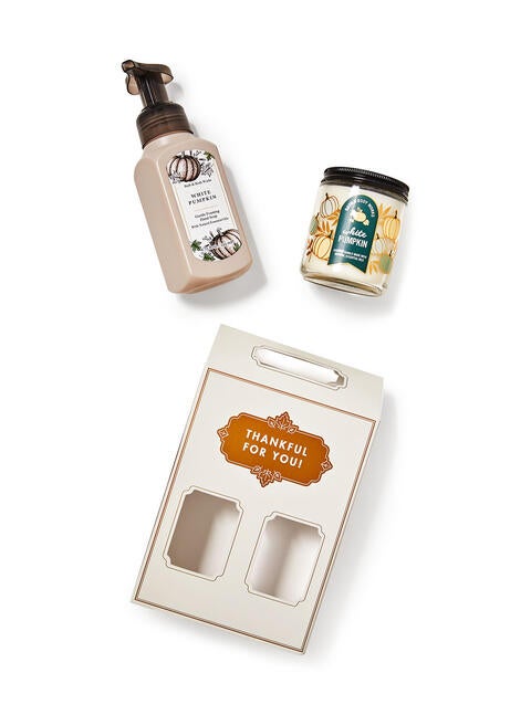 White Pumpkin Gift Box Set
