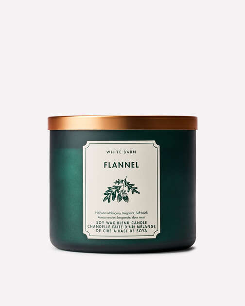 Flannel 3-Wick Candle