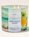 Fresh Amalfi Lemon 3-Wick Candle