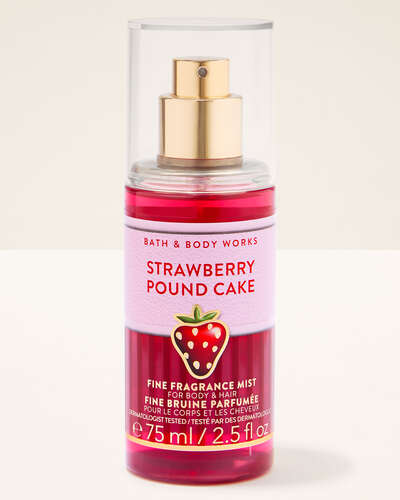 Strawberry Pound Cake Travel Size Fine Fragrance Mist