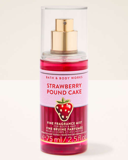 Strawberry Pound Cake Travel Size Fine Fragrance Mist