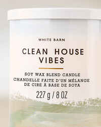 Clean House Vibes Single Wick Candle
