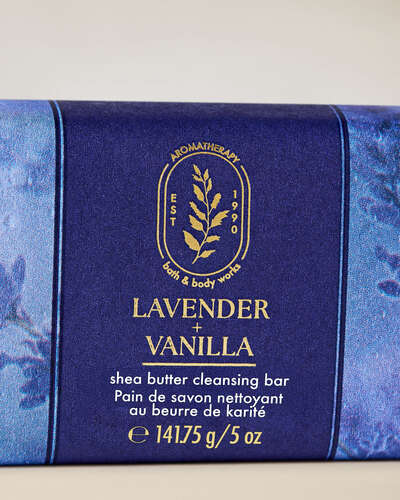 Lavender Vanilla Shea Butter Cleansing Bar