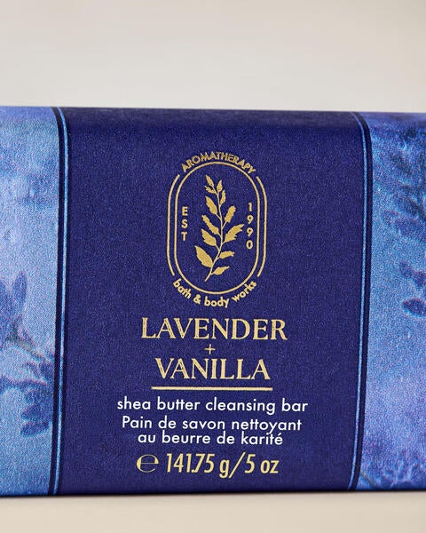 Pain nettoyant au beurre de karité Lavender Vanilla