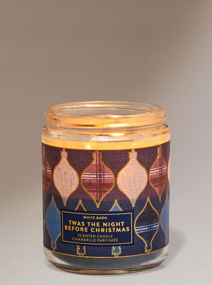 Twas the Night Before Christmas Single Wick Candle Image 1