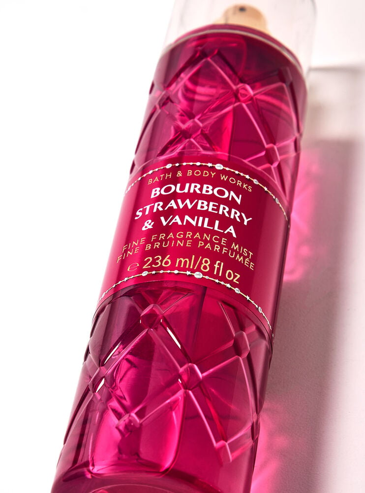 Bourbon Strawberry & Vanilla Fine Fragrance Mist Image 2