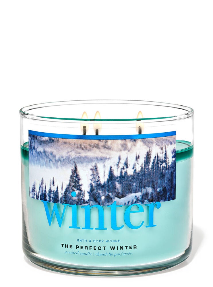 The Perfect Winter 3Wick Candle Bath and Body Works