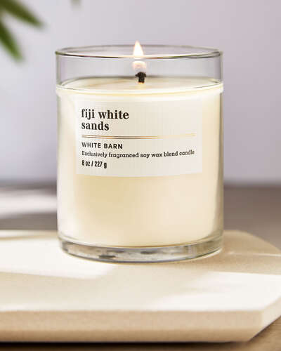 Fiji White Sands Single Wick Candle