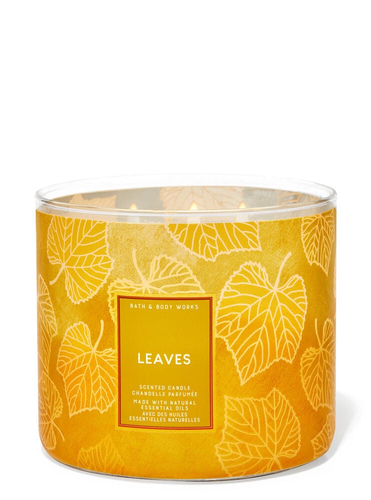 Leaves 3-Wick Candle Image 2