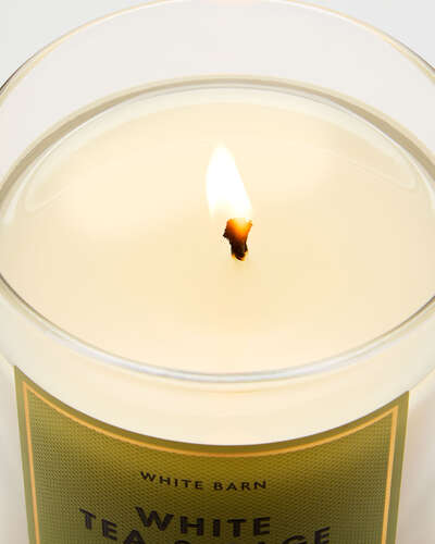 White Tea & Sage Single Wick Candle