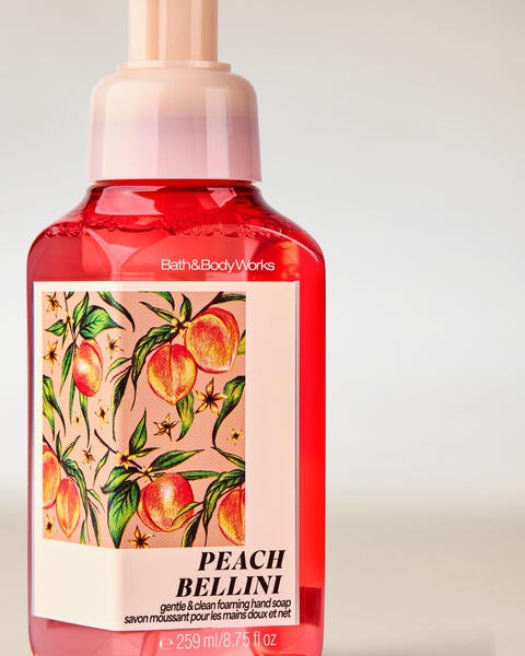 Savon moussant doux et net Peach Bellini