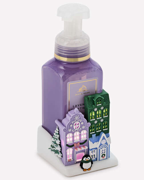 Light-Up Holiday Village Soap Holder