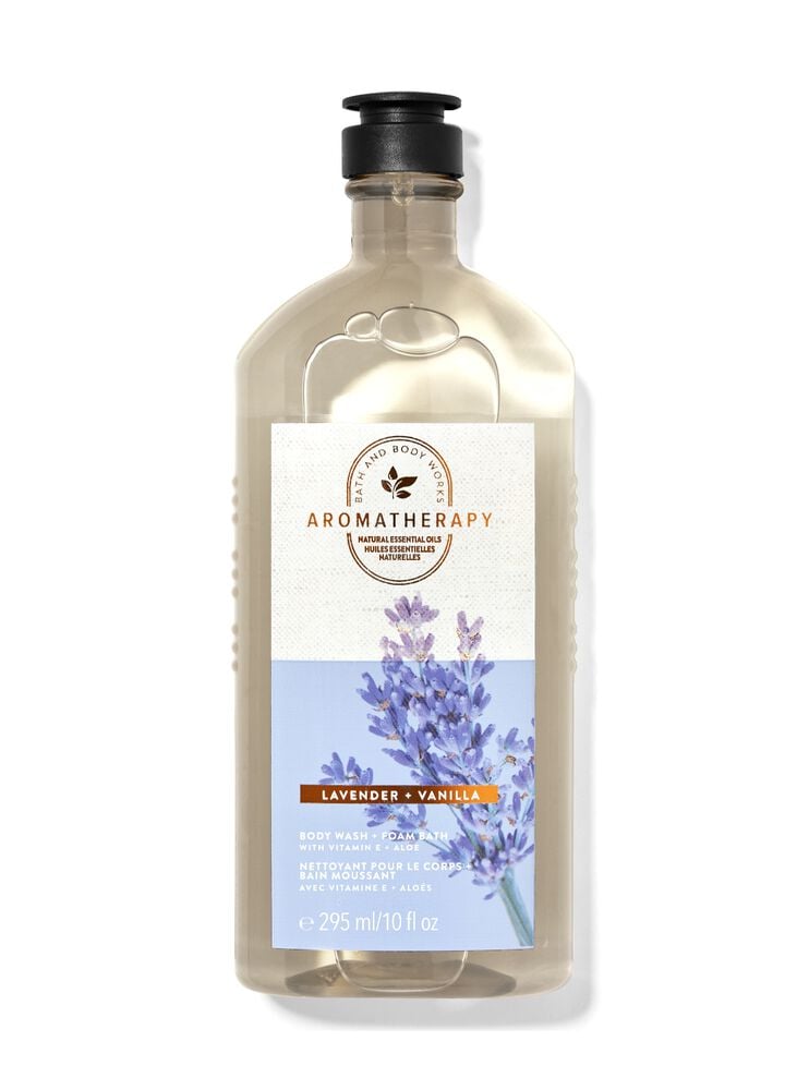Nettoyant pour le corps et bain moussant Lavender Vanilla
