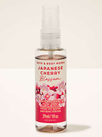 Japanese Cherry Blossom Hand Sanitizer Spray