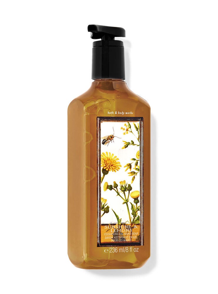 Sunshine & Lemons Cleansing Gel Hand Soap Bath and Body Works