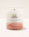 Luxe Cotton Single Wick Candle