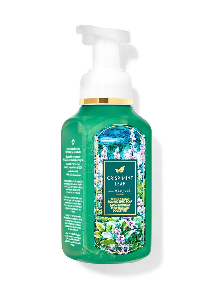 Crisp Mint Leaf Gentle & Clean Foaming Hand Soap Bath and Body Works