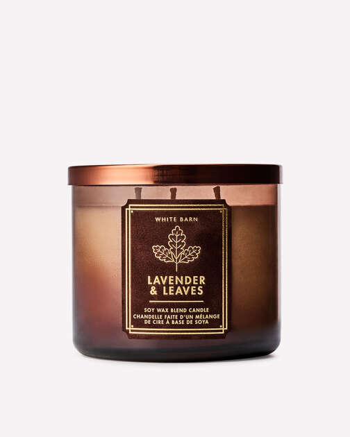 Lavender & Leaves 3-Wick Candle