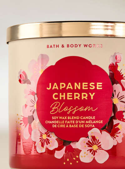 Japanese Cherry Blossom 3-Wick Candle