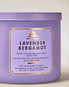 Lavender Bergamot 3-Wick Candle