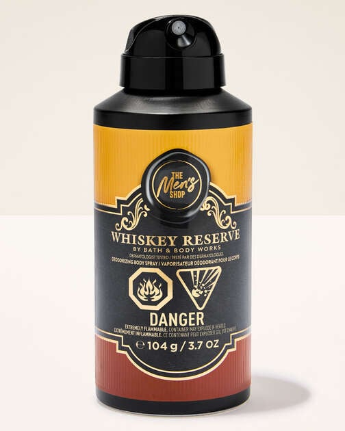Whiskey Reserve Deodorizing Body Spray
