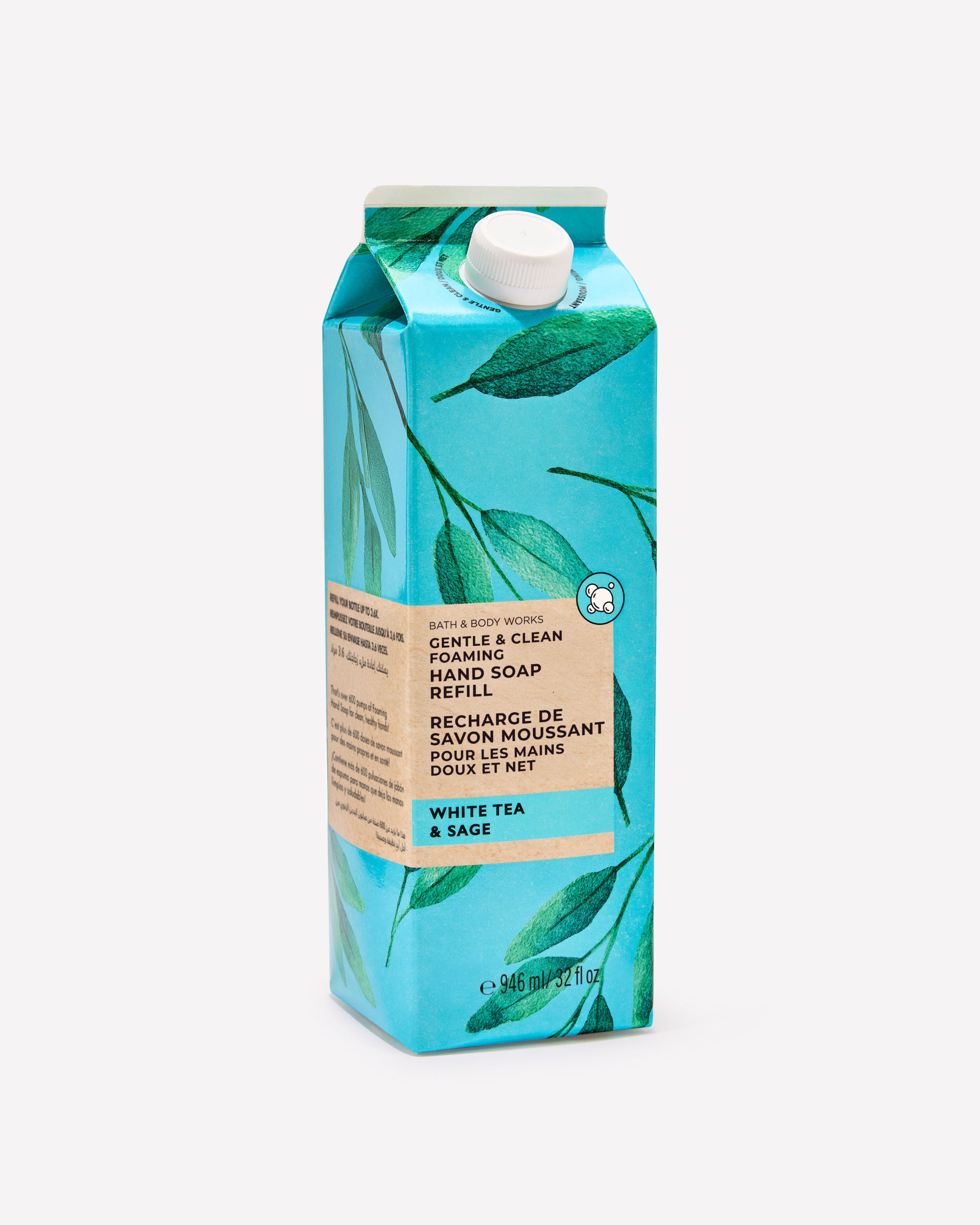 White Tea & Sage Foaming Hand Soap Refill | Bath & Body Works