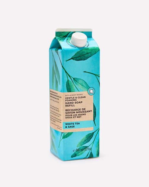 White Tea & Sage Gentle & Clean Foaming Hand Soap Refill