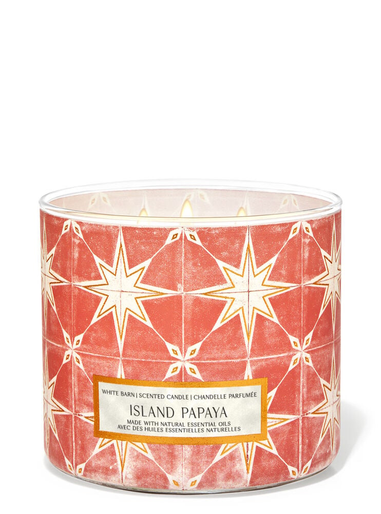 Island Papaya 3-Wick Candle