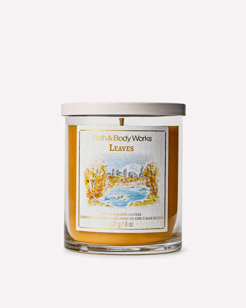 Leaves Single Wick Candle