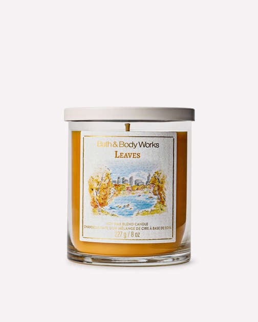 Leaves Single Wick Candle