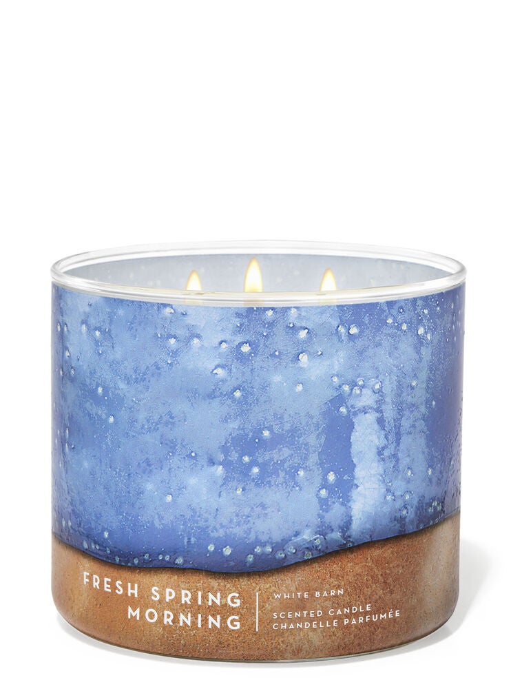 Fresh Spring Morning 3-Wick Candle | Bath and Body Works
