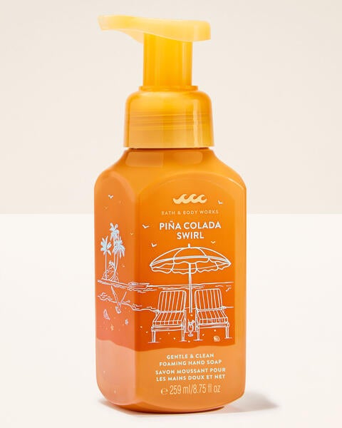 Piña Colada Swirl Gentle & Clean Foaming Hand Soap