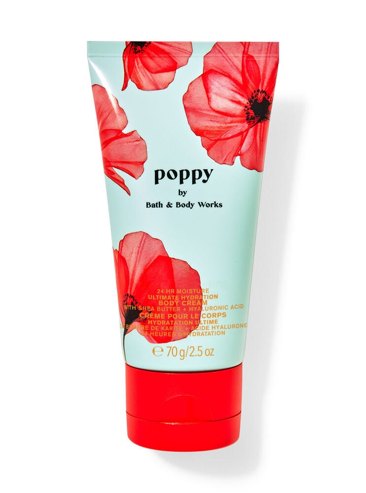 Poppy Travel Size Ultimate Hydration Body Cream Bath and Body Works