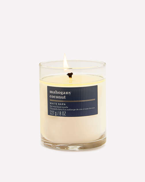 Mahogany Coconut Single Wick Candle