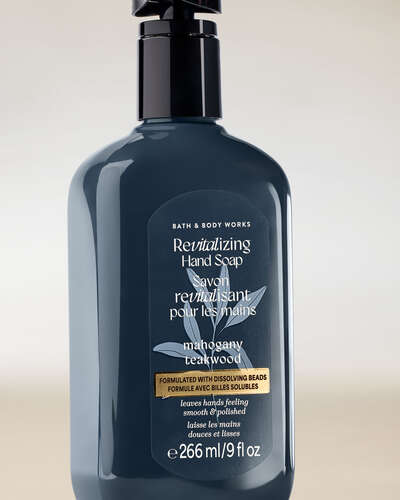 Mahogany Teakwood Revitalizing Gel Hand Soap
