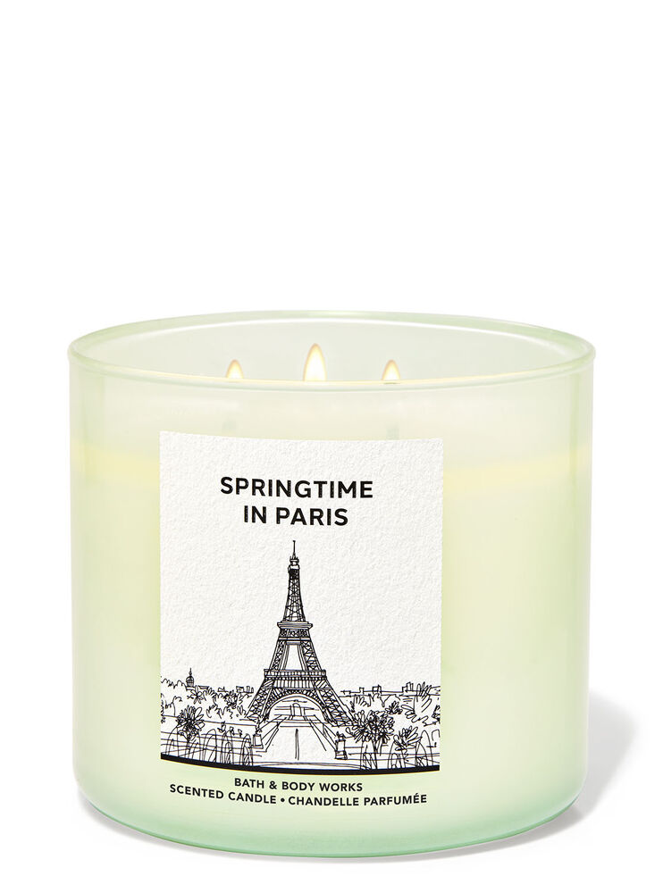 Springtime in Paris 3-Wick Candle