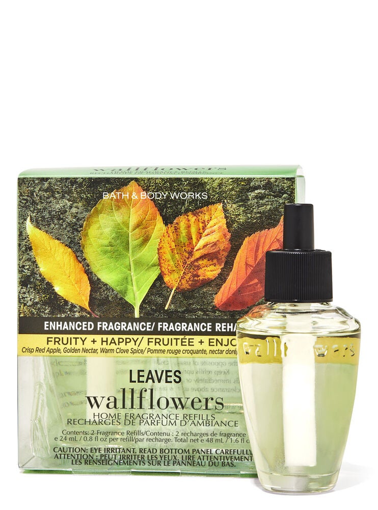Leaves Wallflowers Fragrance Refills, 2Pack Bath and Body Works