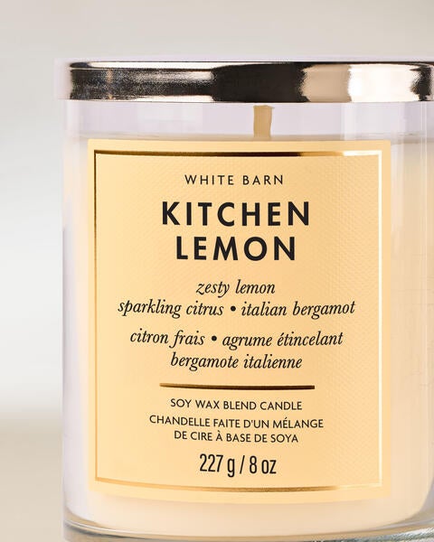 Chandelle à une mèche Kitchen Lemon