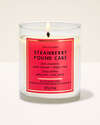 Strawberry Pound Cake Single Wick Candle